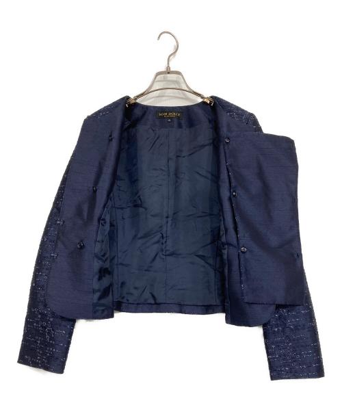 SOIR DOLCE（ソワール ドルチェ）SOIR DOLCE (ソワール ドルチェ) セットアップワンピース ネイビー サイズ:13の古着・服飾アイテム