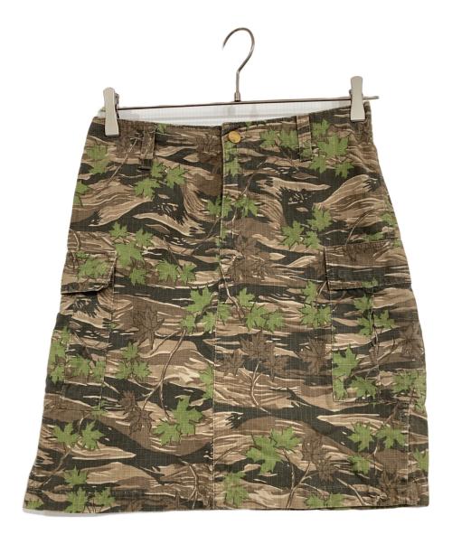CarHartt（カーハート）CarHartt (カーハート) リアルツリー柄スカート ブラウン サイズ:27の古着・服飾アイテム