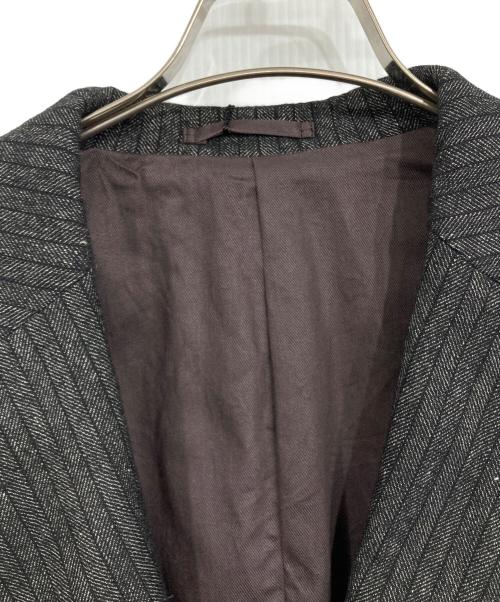 NIGEL CABOURN（ナイジェルケーボン）NIGEL CABOURN (ナイジェルケーボン) BLACKSMITH JACKET STRIPE チャコールグレー サイズ:50の古着・服飾アイテム