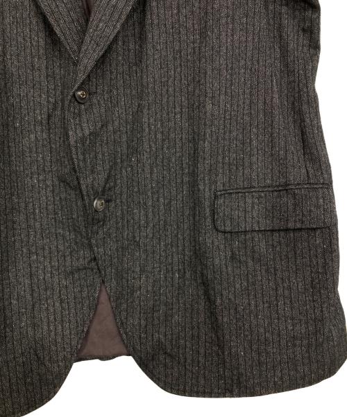 NIGEL CABOURN（ナイジェルケーボン）NIGEL CABOURN (ナイジェルケーボン) BLACKSMITH JACKET STRIPE チャコールグレー サイズ:50の古着・服飾アイテム