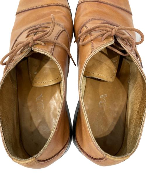 PRADA（プラダ）PRADA (プラダ) レースアップシューズ ブラウン サイズ:５ 1/2の古着・服飾アイテム