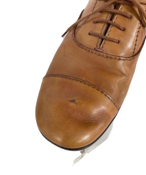PRADA（プラダ）PRADA (プラダ) レースアップシューズ ブラウン サイズ:５ 1/2の古着・服飾アイテム