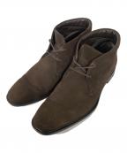 TOD'Sトッズ）の古着「スエードチャッカーブーツ」｜ブラウン
