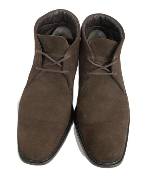 TOD'S（トッズ）TOD'S (トッズ) スエードチャッカーブーツ ブラウン サイズ:6の古着・服飾アイテム