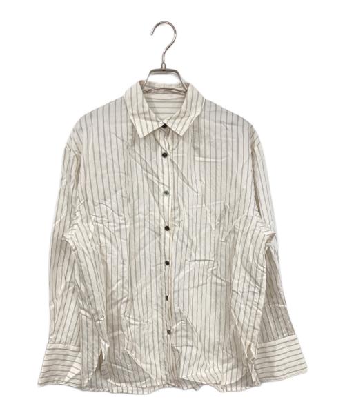 N.NATURAL BEAUTY BASIC（エヌ ナチュラルビューティーベーシック）N.NATURAL BEAUTY BASIC (エヌ ナチュラルビューティーベーシック) スカーフ付きシャツ ホワイト サイズ:M 未使用品の古着・服飾アイテム