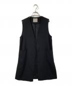 UNF/LOアンフィーロ）の古着「ロングジレ」｜ブラック