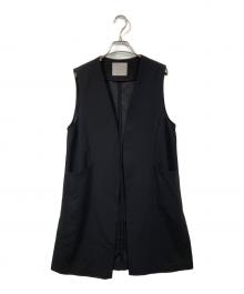 UNF/LO（アンフィーロ）の古着「ロングジレ」｜ブラック