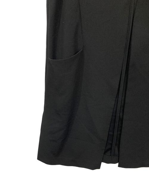 UNF/LO（アンフィーロ）UNF/LO (アンフィーロ) ロングジレ ブラック サイズ:Mの古着・服飾アイテム