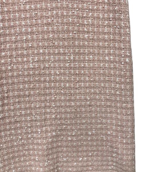 SNIDEL HOME（スナイデルホーム）SNIDEL HOME (スナイデルホーム) ツイードワンピース ピンク サイズ:Fの古着・服飾アイテム