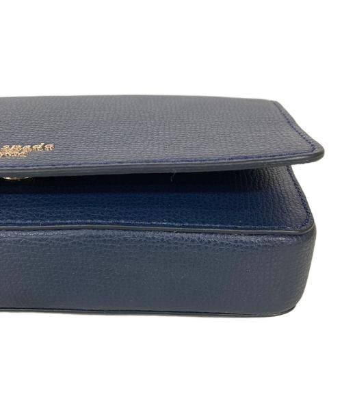 Kate Spade（ケイトスペード）Kate Spade (ケイトスペード) シルビアチェーンウォレット ネイビーの古着・服飾アイテム