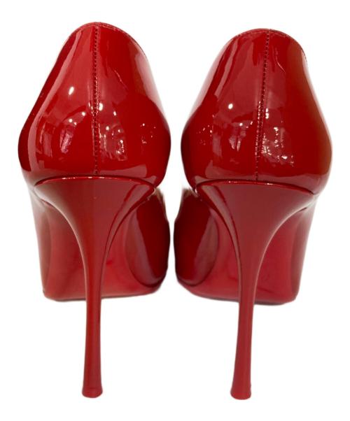 Christian Louboutin（クリスチャン・ルブタン）Christian Louboutin (クリスチャン・ルブタン) DECOLTISH 100 PATENT レッド サイズ:381/2の古着・服飾アイテム
