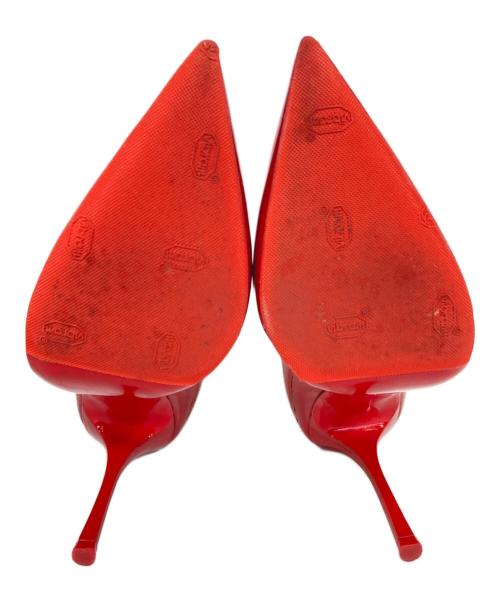 Christian Louboutin（クリスチャン・ルブタン）Christian Louboutin (クリスチャン・ルブタン) DECOLTISH 100 PATENT レッド サイズ:381/2の古着・服飾アイテム