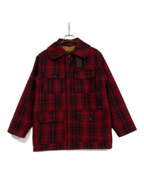 WOOLRICH（ウールリッチ）WOOLRICH (ウールリッチ) マッキーノジャケット レッド サイズ:38の古着・服飾アイテム