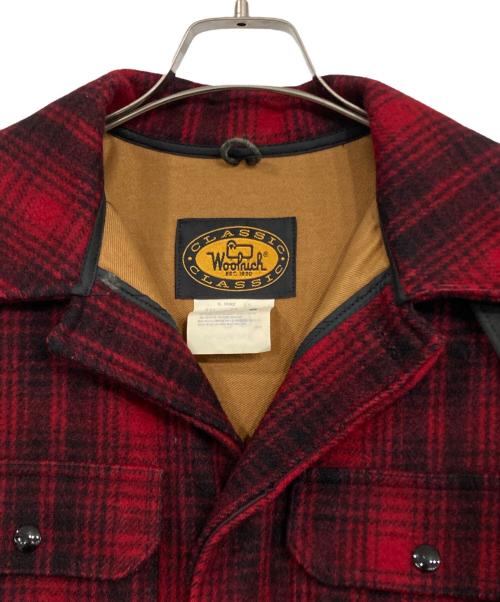WOOLRICH（ウールリッチ）WOOLRICH (ウールリッチ) マッキーノジャケット レッド サイズ:38の古着・服飾アイテム