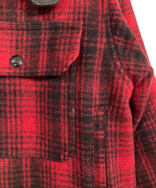WOOLRICH（ウールリッチ）WOOLRICH (ウールリッチ) マッキーノジャケット レッド サイズ:38の古着・服飾アイテム