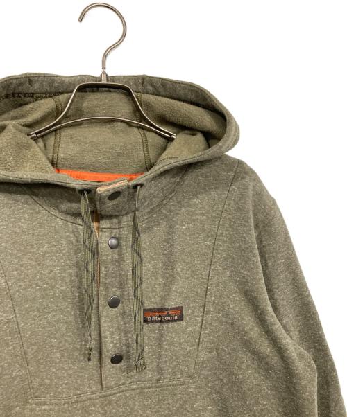 Patagonia（パタゴニア）Patagonia (パタゴニア) ワーク・フーディ・スウェットシャツ ベージュ サイズ:XSの古着・服飾アイテム