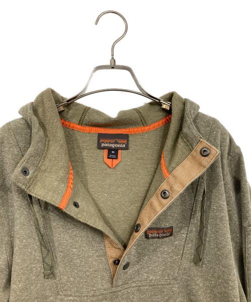 Patagonia（パタゴニア）Patagonia (パタゴニア) ワーク・フーディ・スウェットシャツ ベージュ サイズ:XSの古着・服飾アイテム