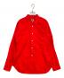 COMME des GARCONS HOMME DEUX（コムデギャルソン オム ドゥ）の古着「Cotton Poplin Shirt」｜レッド