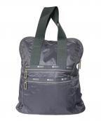 LeSportsacレスポートサック）の古着「FUNCTIONAL BACKPACK」｜ネイビー