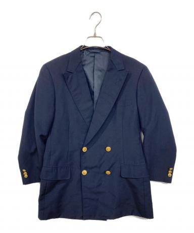 NEW YORKER ニューヨーカー 紺ブレ 金ボタン 大きい21号 未使用 美品✨ NEW YORKER ウールダブル紺ブレ 金ボタン 濃紺 S 4ボタン