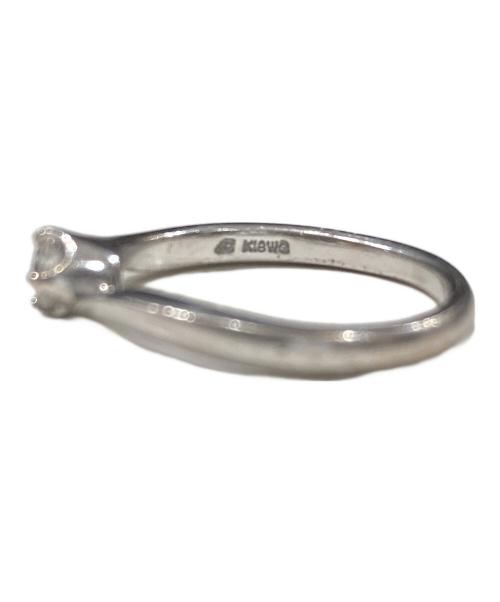 4℃（ヨンドシー）4℃ (ヨンドシー) K18ホワイトゴールドリング サイズ:-の古着・服飾アイテム