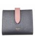 CELINE（セリーヌ）の古着「スモールストラップウォレット」｜グレー×ピンク