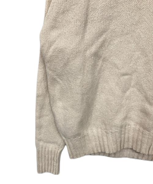 POLO RALPH LAUREN（ポロ・ラルフローレン）POLO RALPH LAUREN (ポロ・ラルフローレン) コットンニット ベージュ サイズ:XLの古着・服飾アイテム