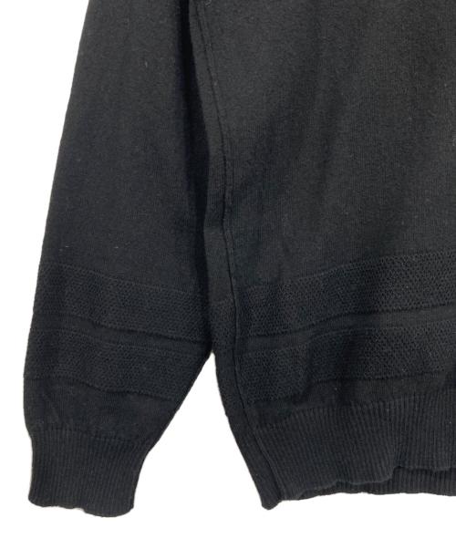 STONE ISLAND（ストーンアイランド）STONE ISLAND (ストーンアイランド) クルーネックニット ブラック サイズ:Sの古着・服飾アイテム