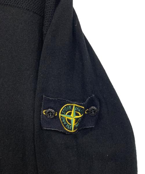 STONE ISLAND（ストーンアイランド）STONE ISLAND (ストーンアイランド) クルーネックニット ブラック サイズ:Sの古着・服飾アイテム