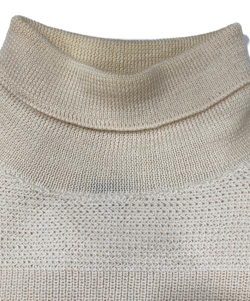 ANATOMICA（アナトミカ）ANATOMICA (アナトミカ) タートルネックニット ベージュ サイズ:Mの古着・服飾アイテム