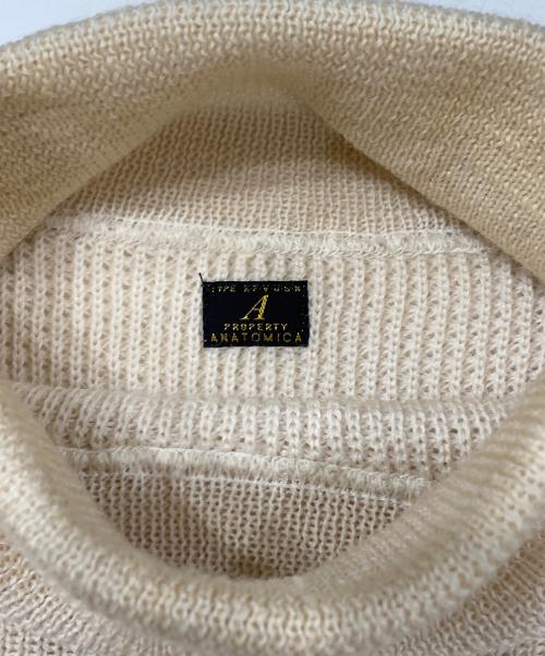 ANATOMICA（アナトミカ）ANATOMICA (アナトミカ) タートルネックニット ベージュ サイズ:Mの古着・服飾アイテム