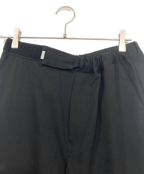 Graphpaper（グラフペーパー）Graphpaper (グラフペーパー) Selvage Wool Slim Chef Pants/シェフパンツ ブラック サイズ:Fの古着・服飾アイテム