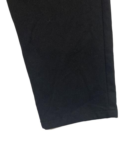Graphpaper（グラフペーパー）Graphpaper (グラフペーパー) Selvage Wool Slim Chef Pants/シェフパンツ ブラック サイズ:Fの古着・服飾アイテム