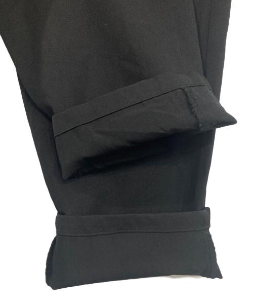 Graphpaper（グラフペーパー）Graphpaper (グラフペーパー) Selvage Wool Slim Chef Pants/シェフパンツ ブラック サイズ:Fの古着・服飾アイテム