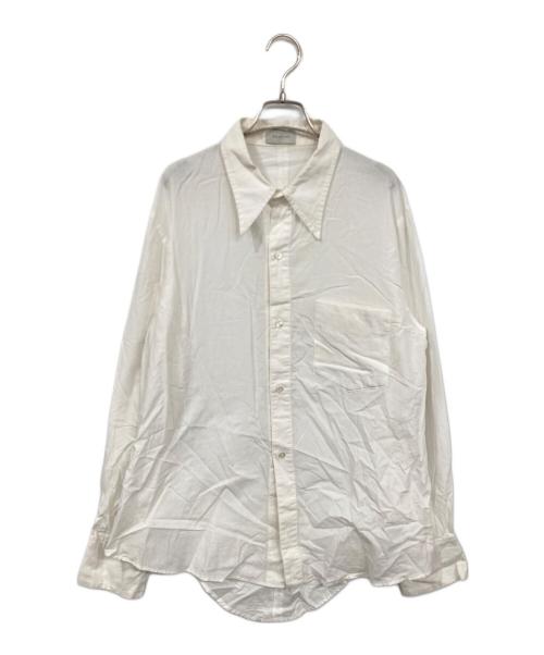 BED J.W. FOR（ベッドフォード）BED J.W. FOR (ベッドフォード) コットンシルク長袖シャツ ホワイト サイズ:1の古着・服飾アイテム