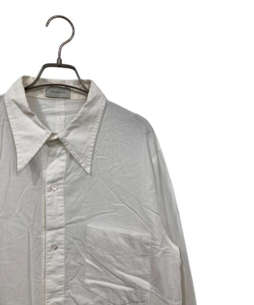 BED J.W. FOR（ベッドフォード）BED J.W. FOR (ベッドフォード) コットンシルク長袖シャツ ホワイト サイズ:1の古着・服飾アイテム