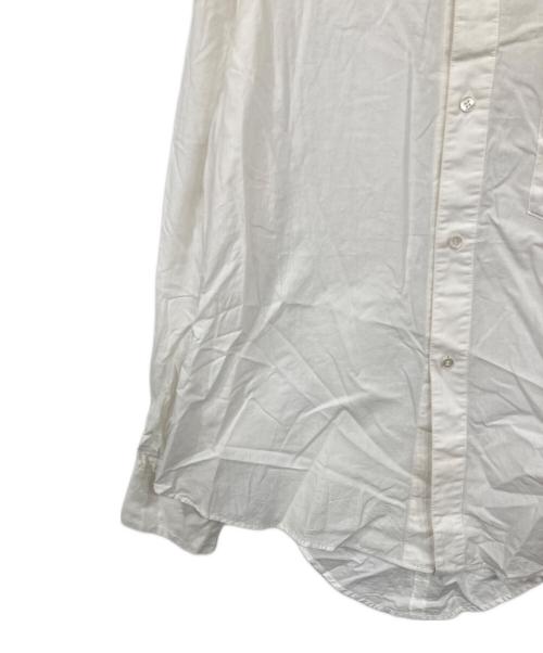 BED J.W. FOR（ベッドフォード）BED J.W. FOR (ベッドフォード) コットンシルク長袖シャツ ホワイト サイズ:1の古着・服飾アイテム