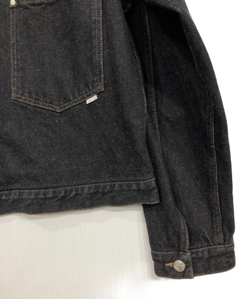 STABILIZER gnz（スタビライザージーンズ）STABILIZER GNZ (スタビライザージーンズ) デニムジャケット ブラック サイズ:46の古着・服飾アイテム