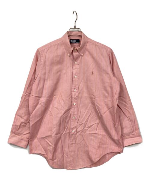 POLO RALPH LAUREN（ポロ・ラルフローレン）POLO RALPH LAUREN (ポロ・ラルフローレン) ビジネスシャツ ピンク サイズ:Lの古着・服飾アイテム