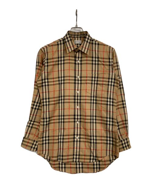 Burberry's（バーバリー）Burberry's (バーバリーズ) バーバリーチェックシャツ ベージュ サイズ:Mの古着・服飾アイテム