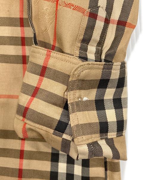 Burberry's（バーバリー）Burberry's (バーバリーズ) バーバリーチェックシャツ ベージュ サイズ:Mの古着・服飾アイテム