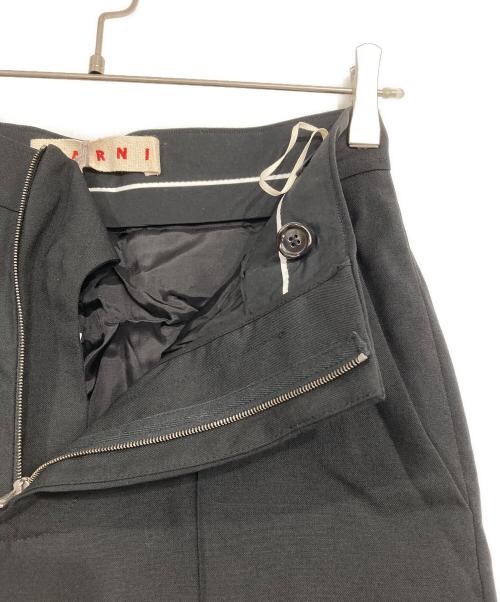 MARNI（マルニ）MARNI (マルニ) フレアパンツ ブラック サイズ:38の古着・服飾アイテム