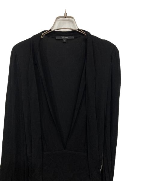 GUCCI（グッチ）GUCCI (グッチ) ディープVカットワンピース ブラック サイズ:Sの古着・服飾アイテム