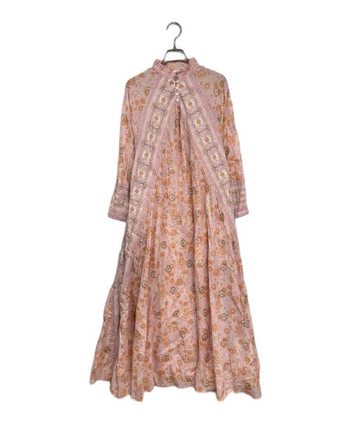 Ron Herman（ロンハーマン）Ron Herman (ロンハーマン) India Print Dress ピンク サイズ:SIZE Sの古着・服飾アイテム