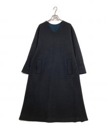 HaaT（ハート）の古着「ウールワンピース」｜ブラック