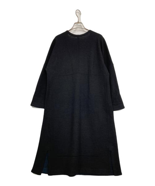 HaaT（ハート）Haat (ハート) ウールワンピース ブラック サイズ:2の古着・服飾アイテム