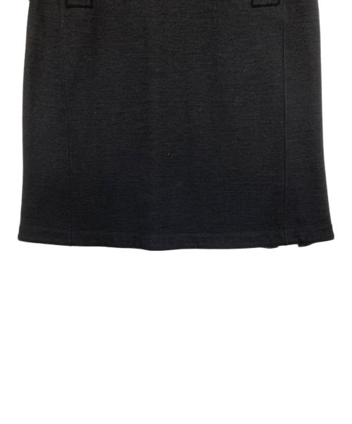 HaaT（ハート）Haat (ハート) ウールワンピース ブラック サイズ:2の古着・服飾アイテム