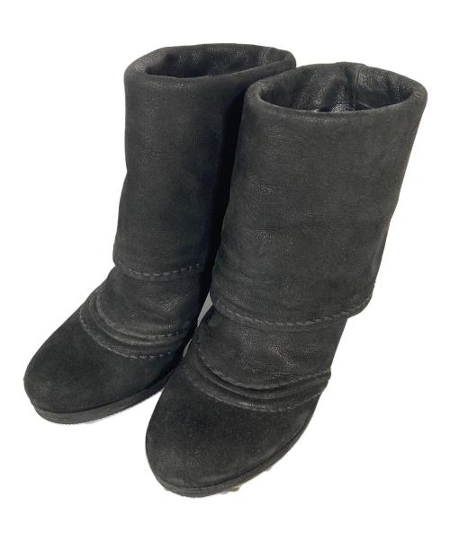 PRADA（プラダ）PRADA (プラダ) ブーティ ブラック サイズ:37の古着・服飾アイテム