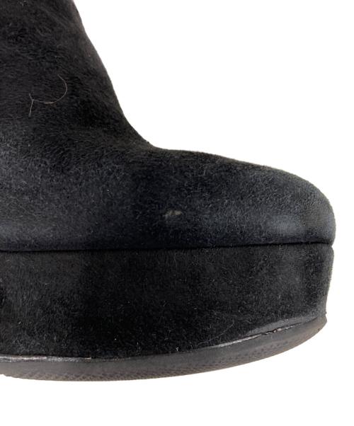 MIU MIU（ミュウミュウ）MIU MIU (ミュウミュウ) ブーティ ブラック サイズ:36の古着・服飾アイテム