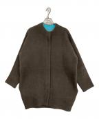 ELENDEEKエレンディーク）の古着「ラクーンカーディガン」｜ブラウン